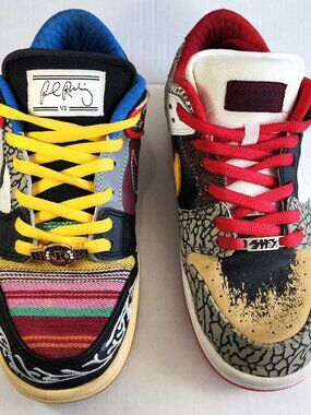 Nike SB Dunk Low What The Paul P-Rod 2021 Size 11 Skateboarding Used